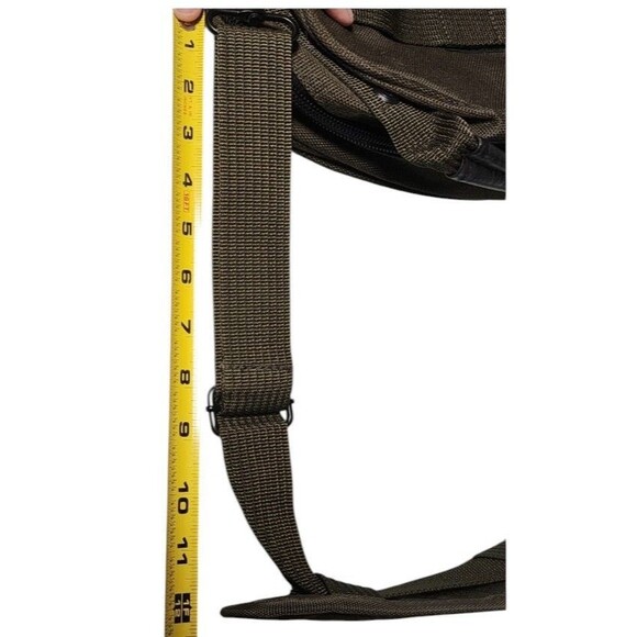 AKA Olive Green Heavy Canvas Backpack Shoulder Bag NWOT - Picture 13 of 13